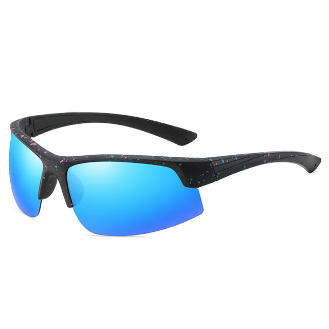 Popular colorful hot sael cycling glasses sport