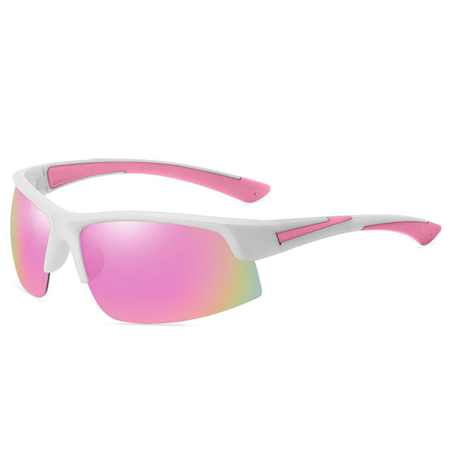 Popular colorful hot sael cycling glasses sport