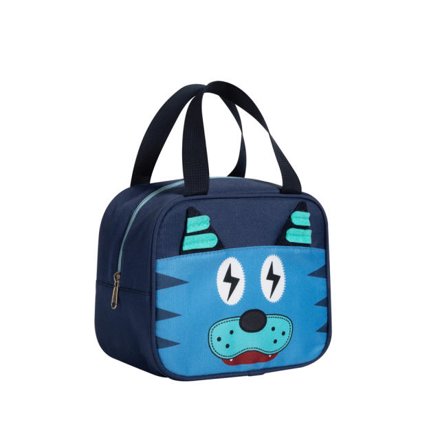 Cute cartoon animal design children lunch bag