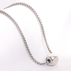 INS concise easy match stainless steel necklace hiphop