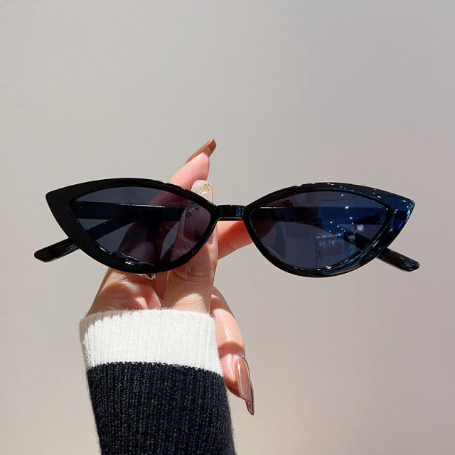 INS vintage small cat eye shape sunglasses