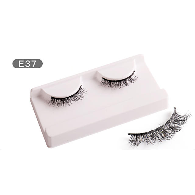 8-12MM natural Imitation mink fur eyelashes