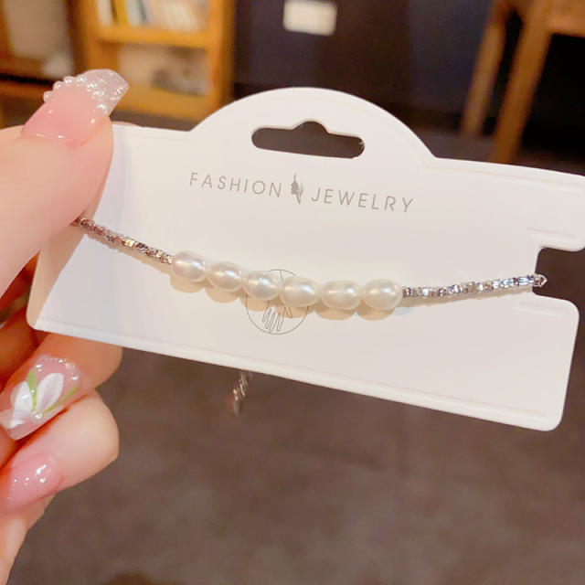 Sweet water pearl bead elegant bracelet