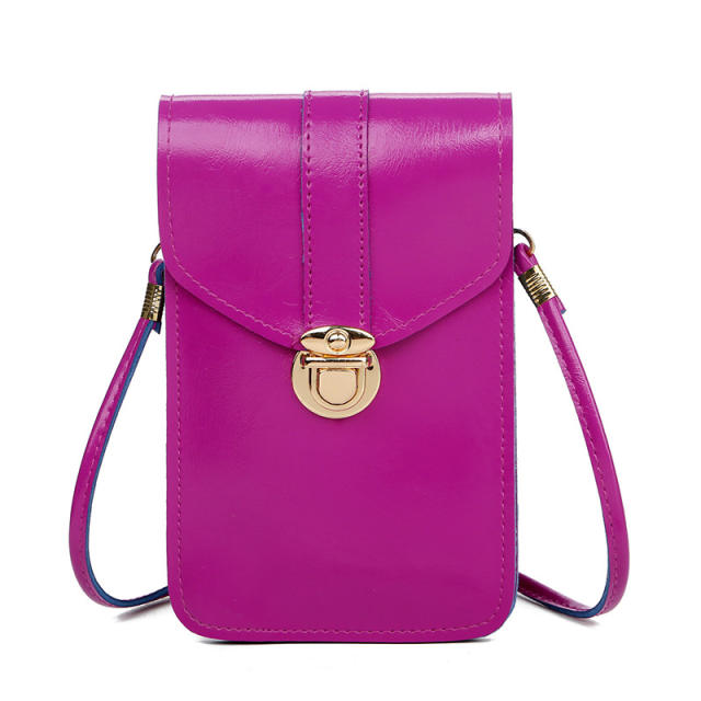 Korean fashion candy color mini phone bag crossbody bag