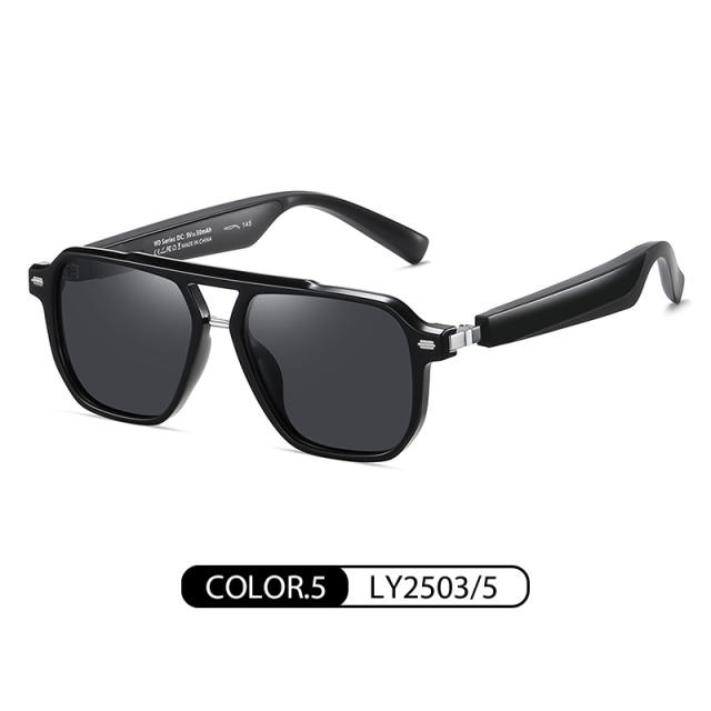 New design blueteeth smart sunglasses audio voice control