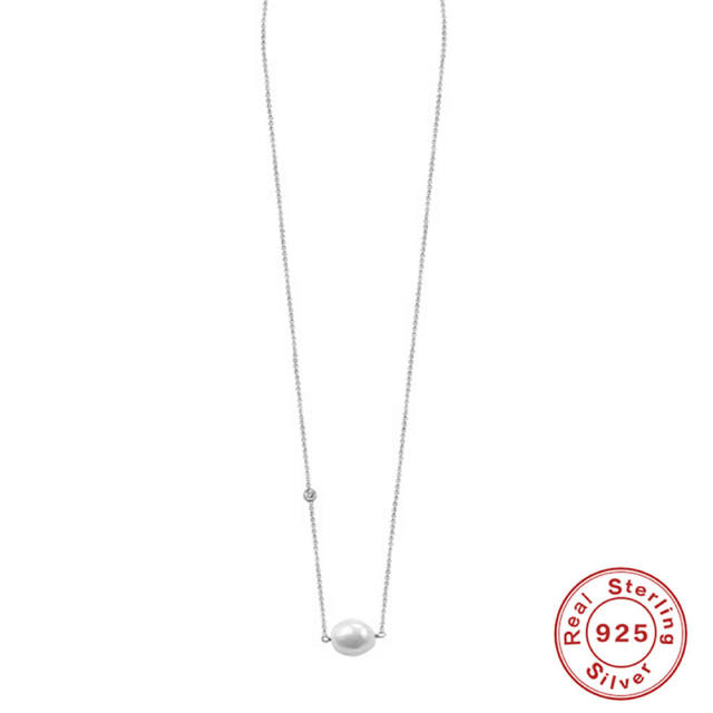 925 sterling silver dainty diamond heart layer necklace