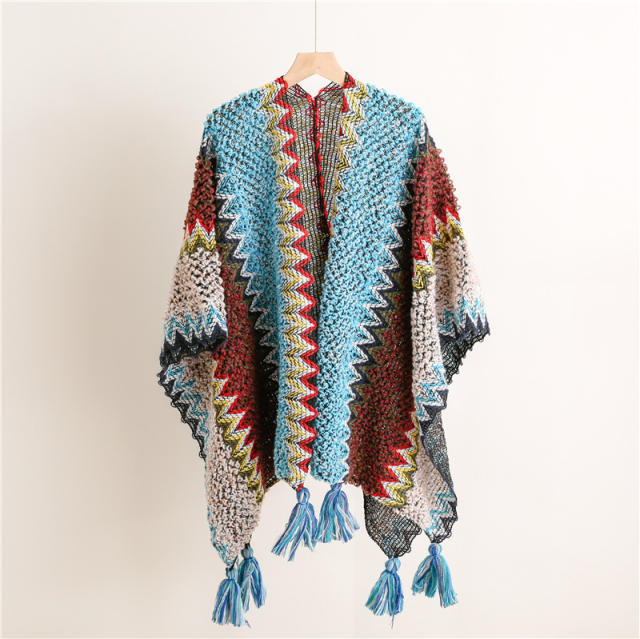 National trend corchet women shawl