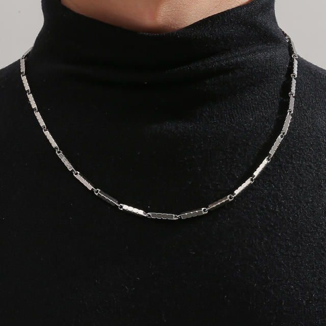 HIPHOP stainless steel chain necklace