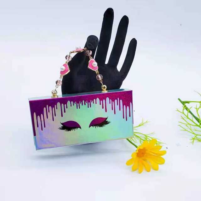 New design personality beauty eyelashes packing box