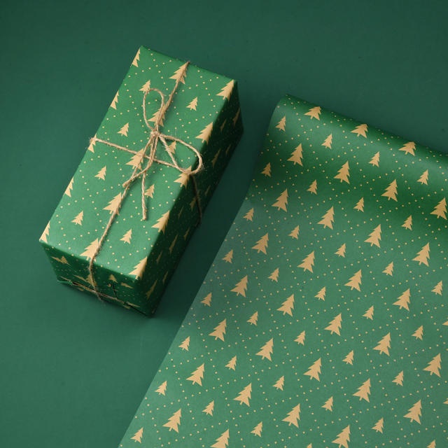 Christmas series kraft wrapping paper