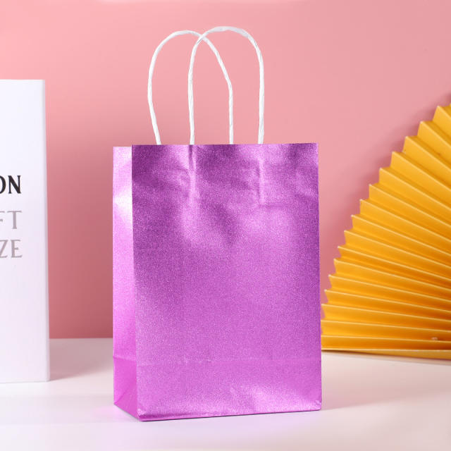 Creative shiny paper bag gift bag