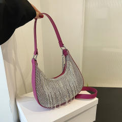 Popular diamond shoulder bag