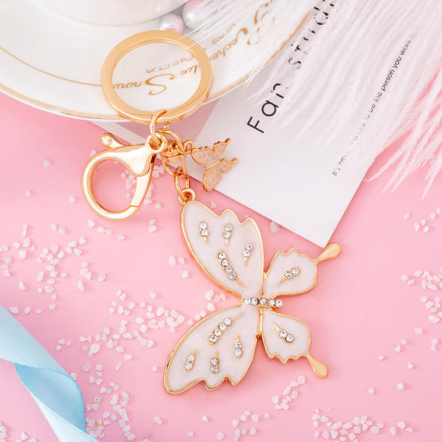 Creative butterfly keychain