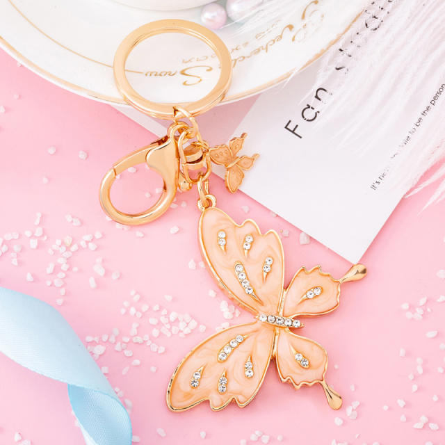 Creative butterfly keychain