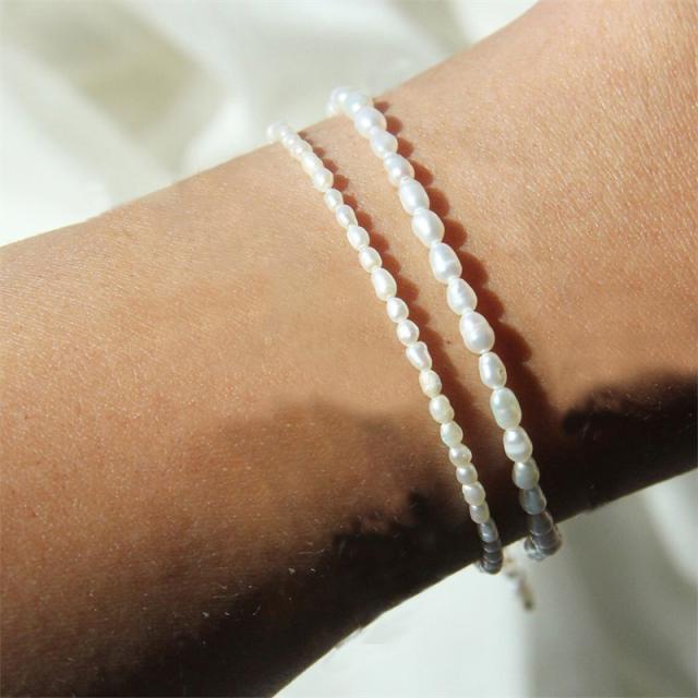 INS elegant pearl bead bracelet