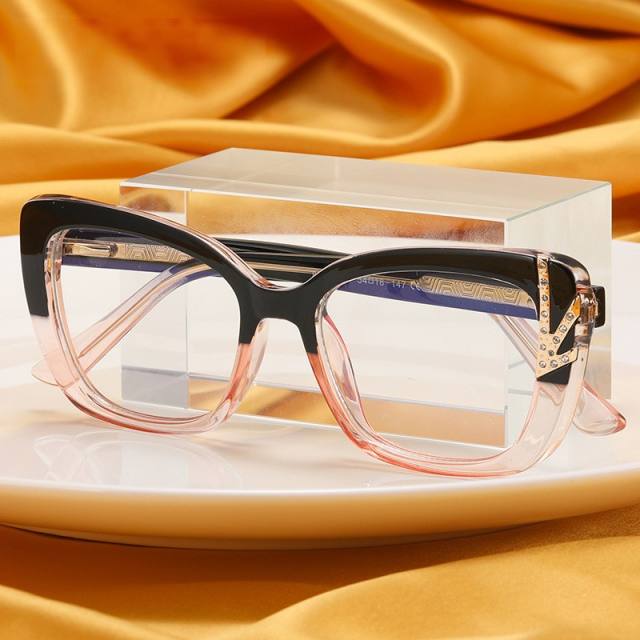 TR90 easy match anti blue light reading glasses for women