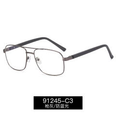 Occident fashion metal frame reading glasses for men