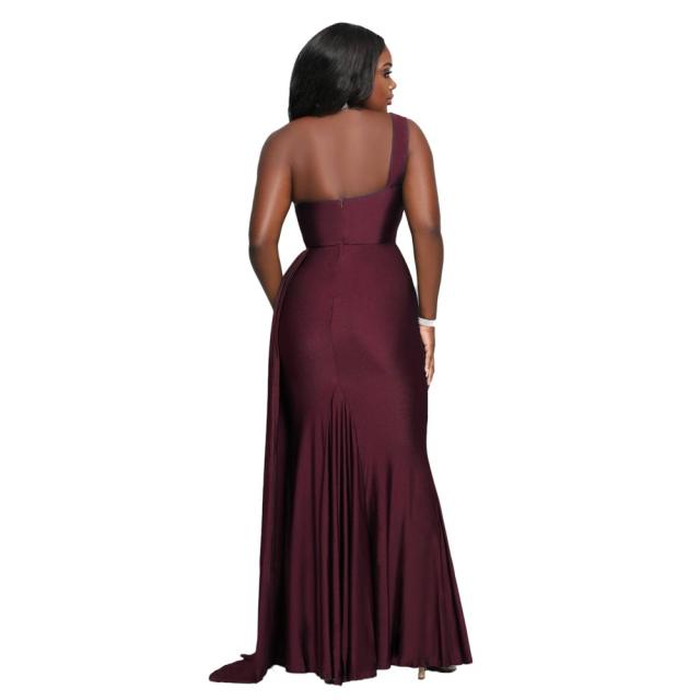 Sexy one shoulder semi formal dresses cocktail dress