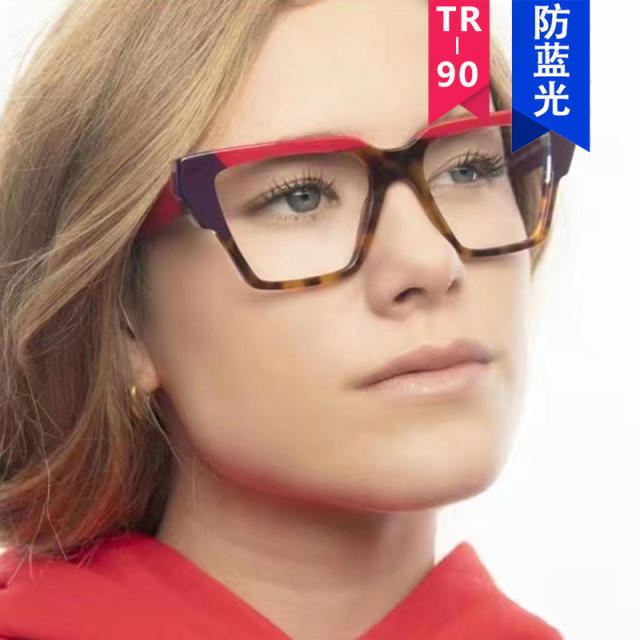 TR90 color matching cat eye shape women reading glasses