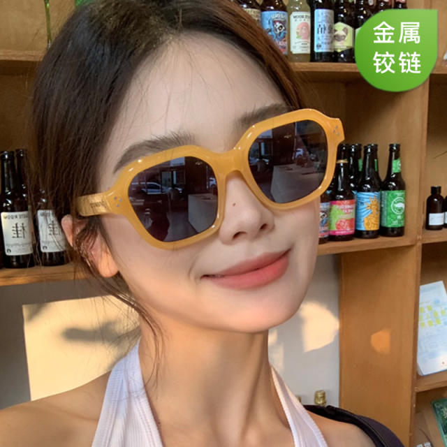 Y2K colorful frame women sunglasses