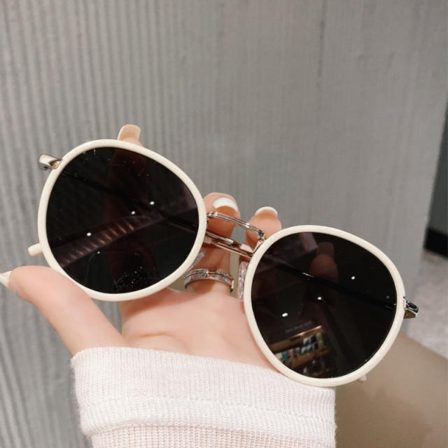 Korean fashion colorful frame sunglasses