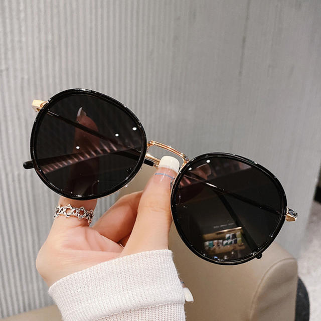 Korean fashion colorful frame sunglasses