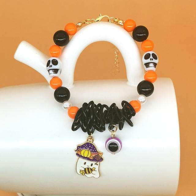 2023 Halloween charm bead bracelet