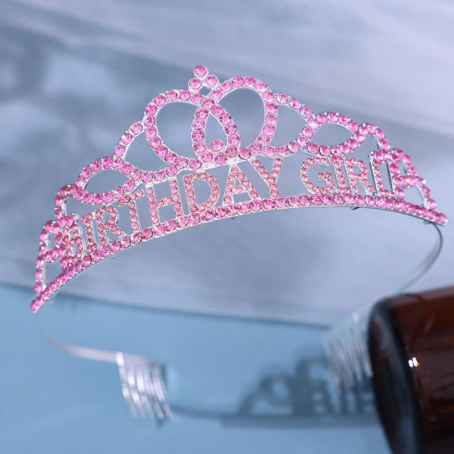 Party princess happy birthday diamond crown