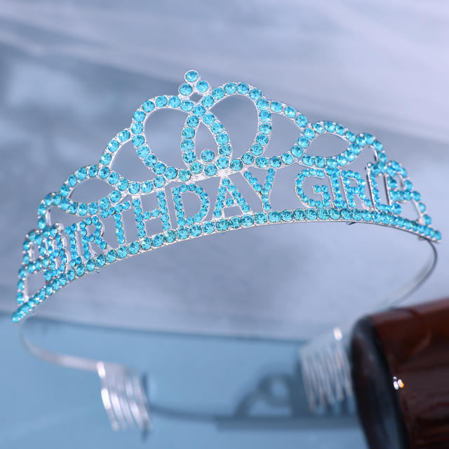Party princess happy birthday diamond crown