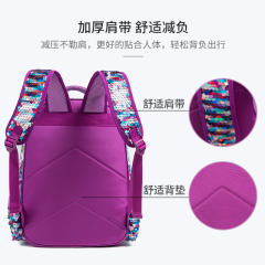 3pcs set cute gilter unicon school bag lunch bag pencil case