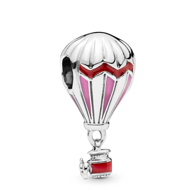 Disney series pandora series alloy hot air balloon diy bracelet charm