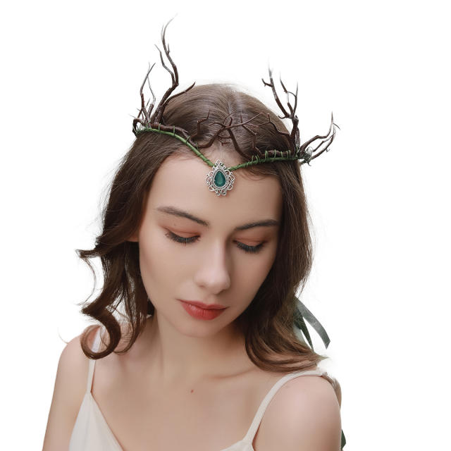 Hot sale women fairy costume halloween headband