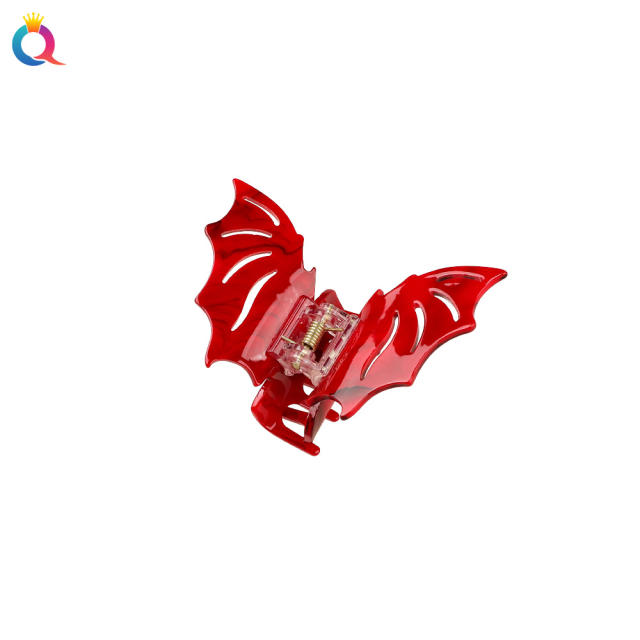 Halloween the bat design festival hair claw clips 8.5CM