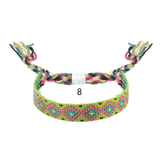 Boho good luck handmade friendship bracelet