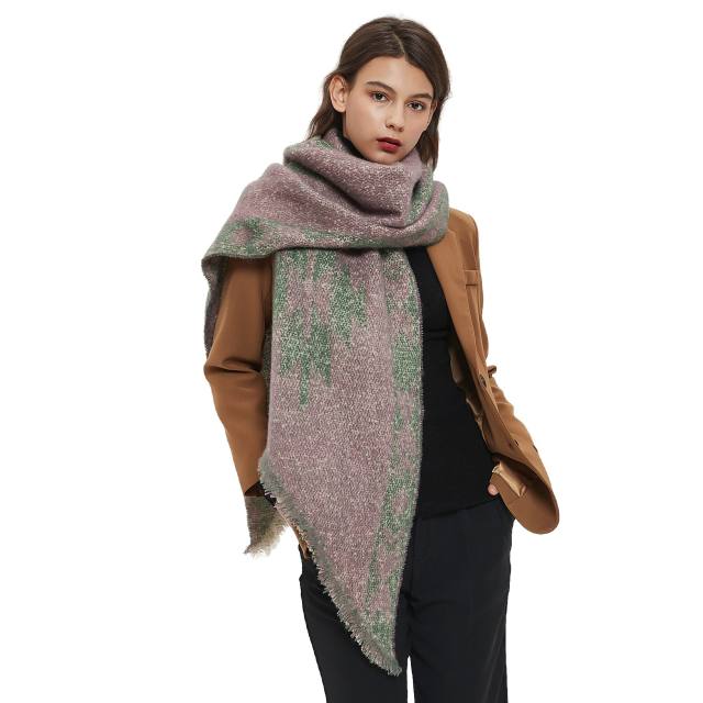Winter autumn women warm scarf
