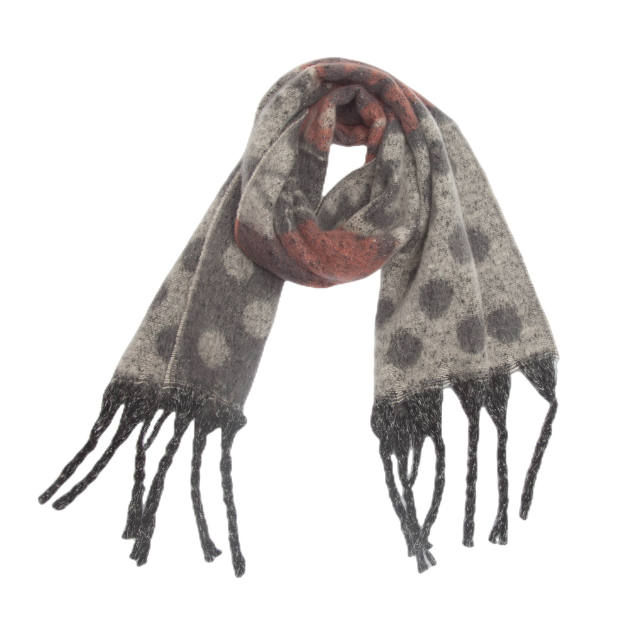 Winter autumn arrival polka dots christmas scarf