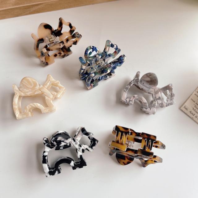 Korean fashion cute animal puppy Acetate hair claw clips 5.5CM*3.5CM