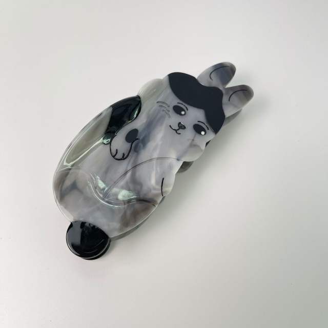 Cute rabbit series animal Acetate fiber hair claw clips