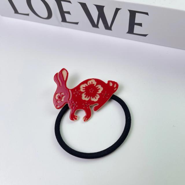 Cute rabbit series animal Acetate fiber hair claw clips