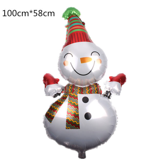 Christmas snowman santa claus home shopping mall decoration balloon