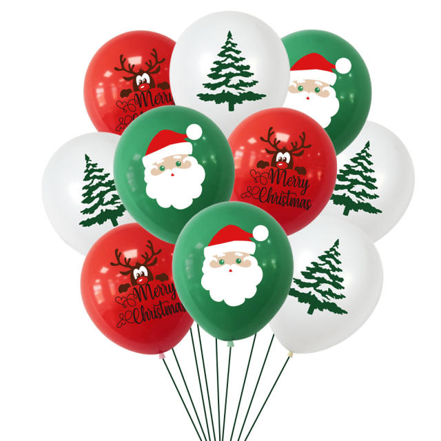 Christmas home shopping mall decoration balloon set
