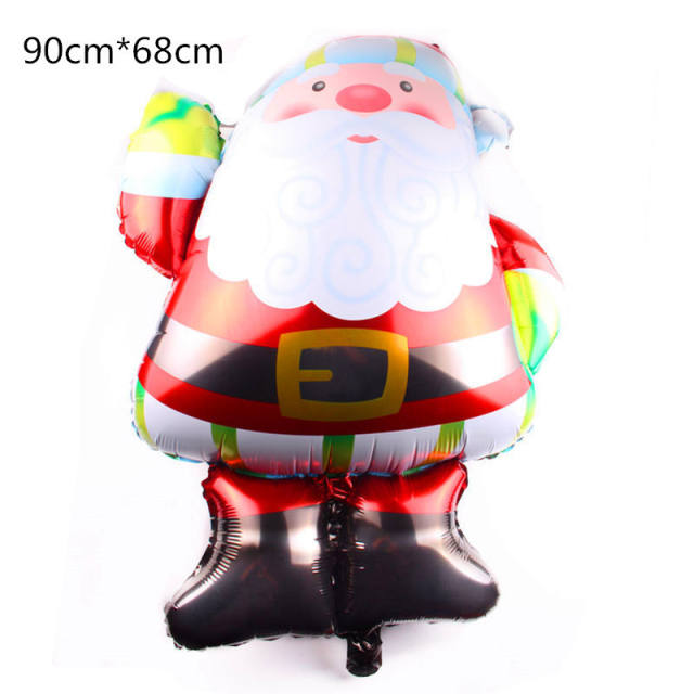 Christmas snowman santa claus home shopping mall decoration balloon