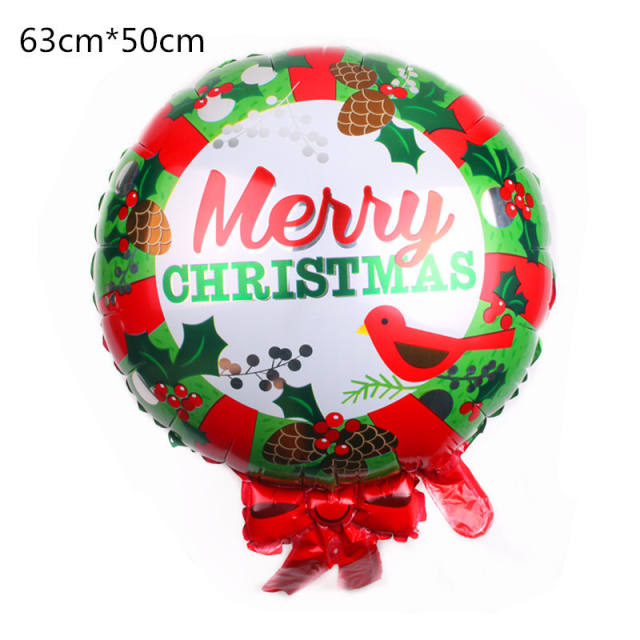 Christmas snowman santa claus home shopping mall decoration balloon