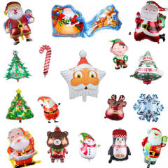 Christmas snowman santa claus home shopping mall decoration balloon