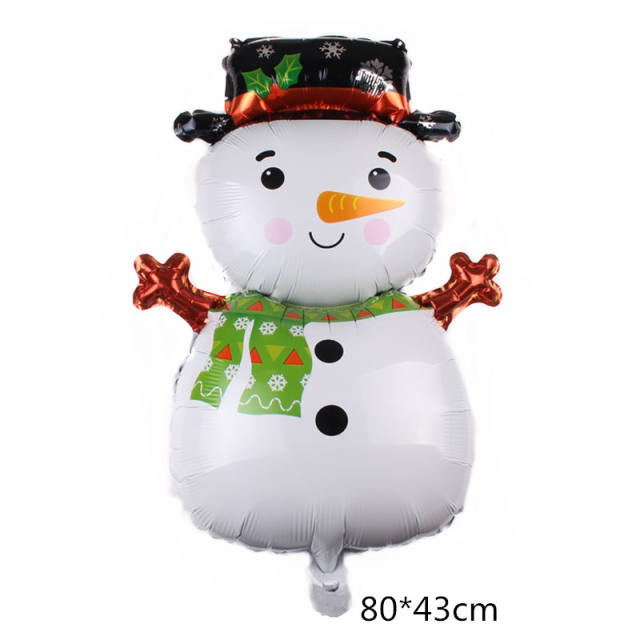 Christmas snowman santa claus home shopping mall decoration balloon