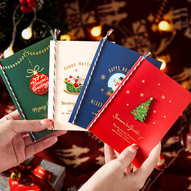 Christmas greeting card gift cards