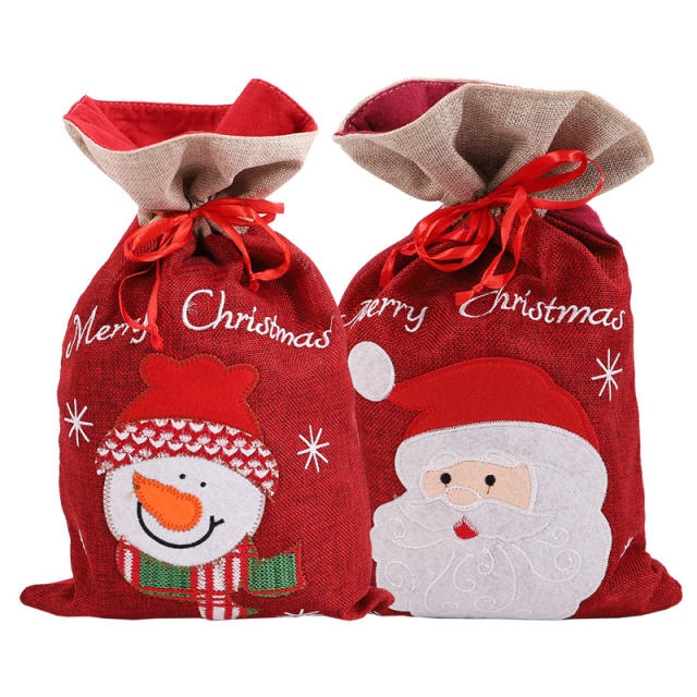 Christmas large size gift bag packing bag