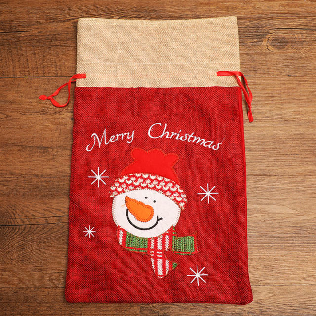 Christmas large size gift bag packing bag