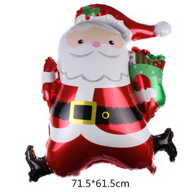 Christmas snowman santa claus home shopping mall decoration balloon