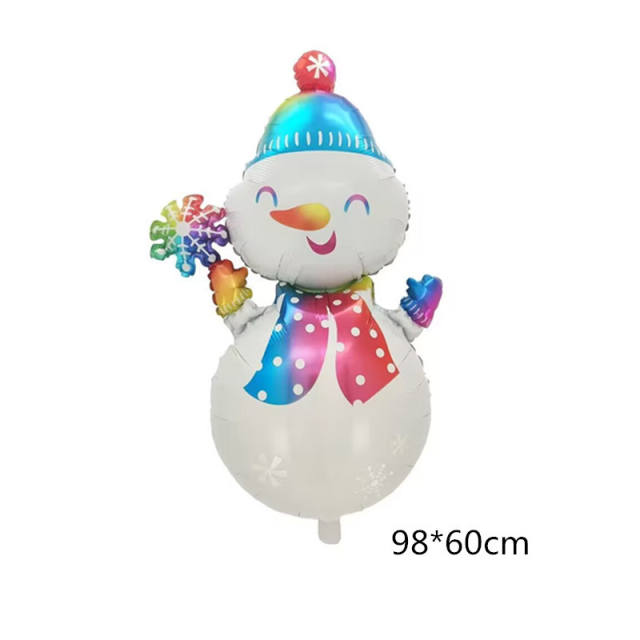 Christmas snowman santa claus home shopping mall decoration balloon